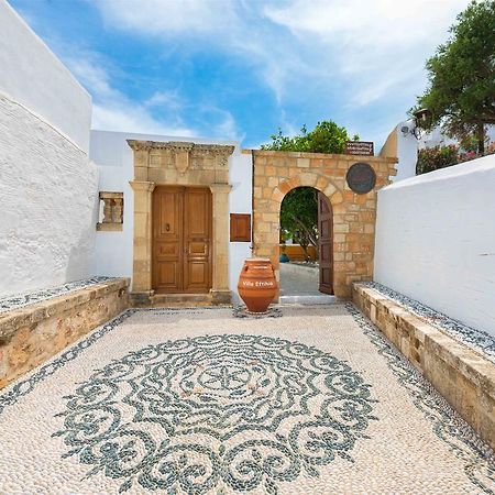 Villa Eftihia In Lindos Kültér fotó
