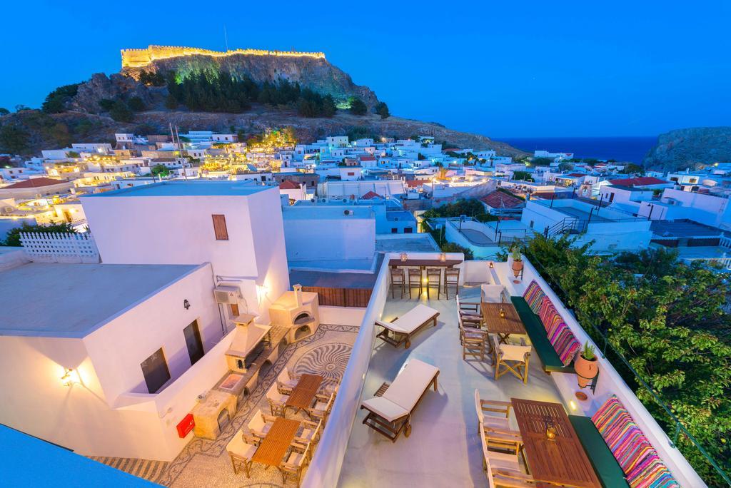 Villa Eftihia In Lindos Kültér fotó