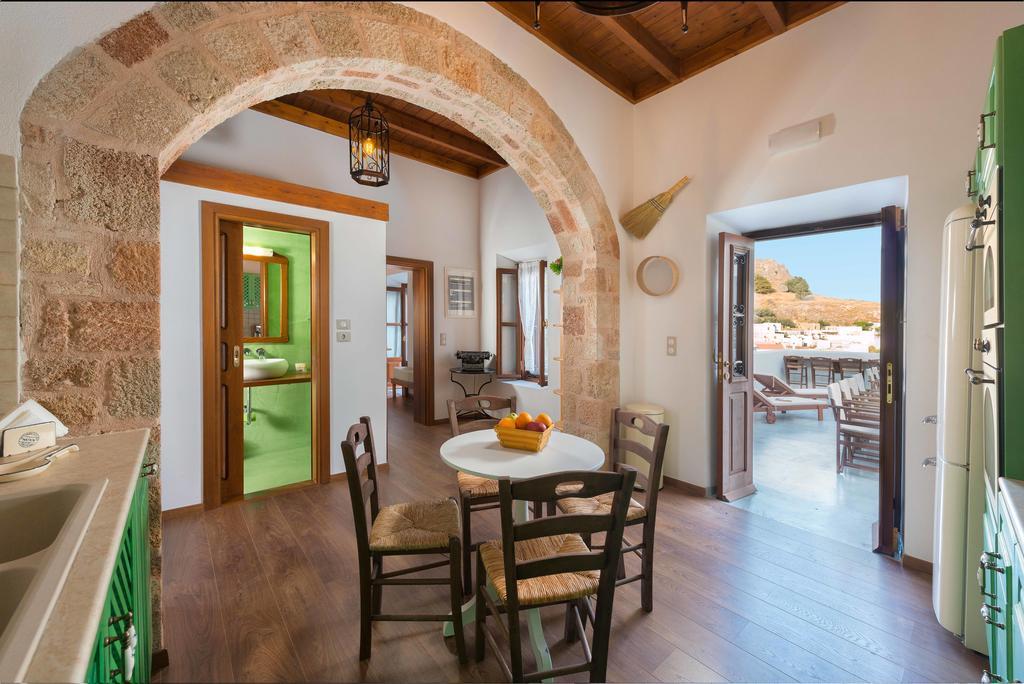 Villa Eftihia In Lindos Kültér fotó