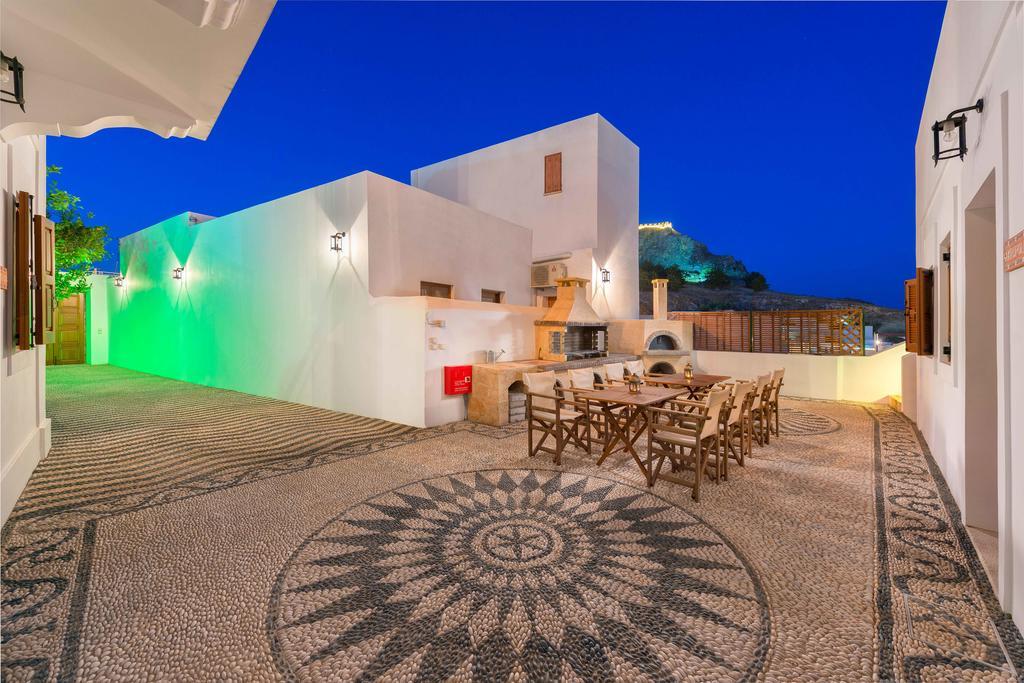 Villa Eftihia In Lindos Kültér fotó