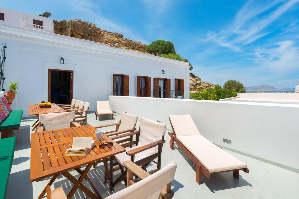 Villa Eftihia In Lindos Kültér fotó